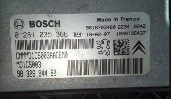 0281035366 9832694480 10SW045936 MD1CS003 Toyota ProAce 2019y 1.5HDI MTgearbox KTAG FLASH.rar